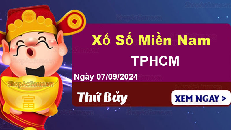 XSHCM 7/9 - Dự đoán kết quả xổ số TPHCM hôm nay 7/9/2024