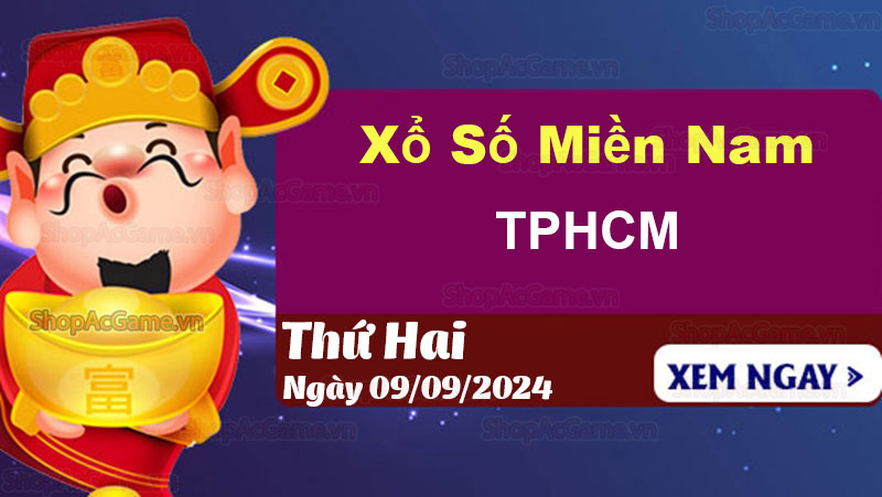 XSHCM 9/9 - Dự đoán kết quả xổ số TPHCM hôm nay 9/9/2024