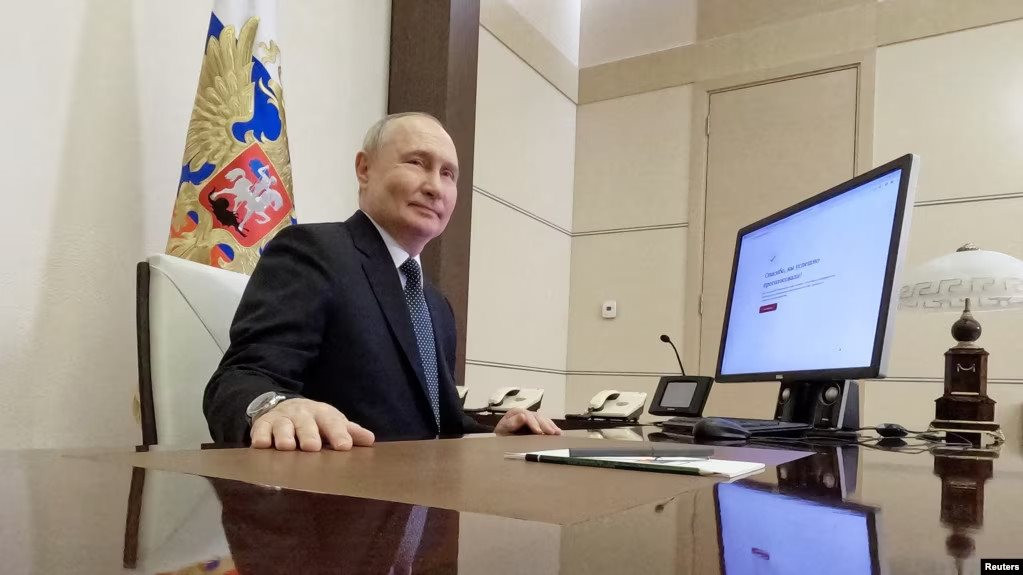 Ông Putin tái đắc cử Tổng thống Nga