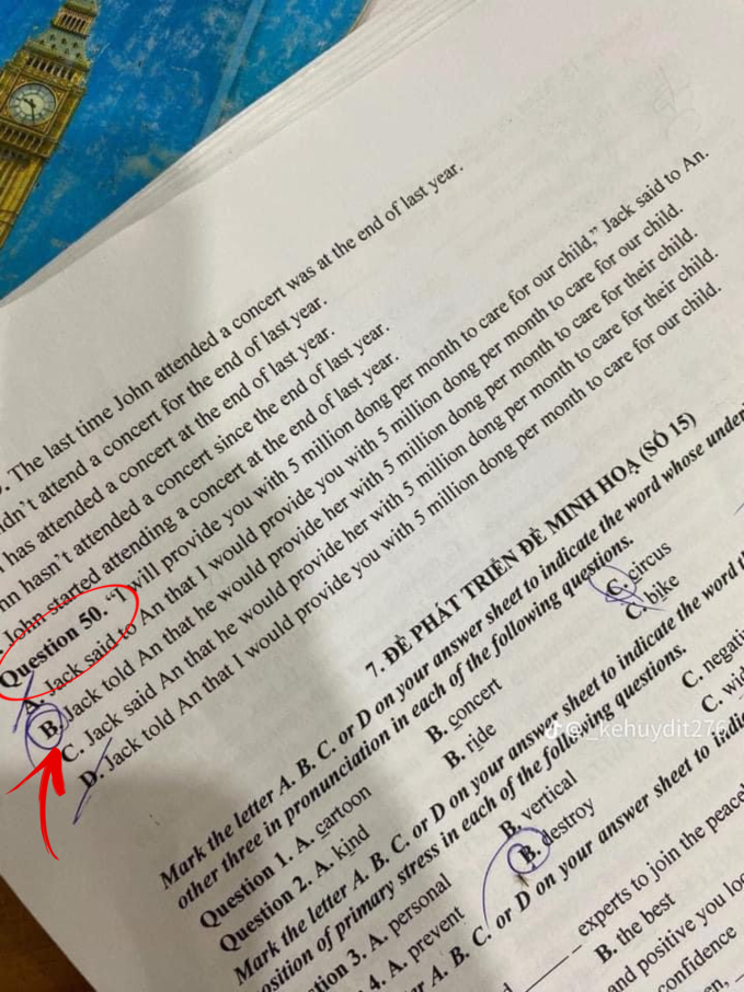 Bê bối chấn động một thời của Jack xuất hiện trong đề thi? - Ảnh 2.