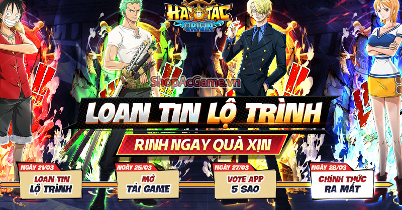 Nick Game Hải Tặc Origin